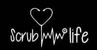 Home Grown Claremore Scrub Life Vinyl Sticker Decal | 5.5" Width X 2.7" Height | White HGC0770