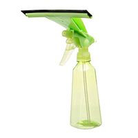 RollingBronze 2-in-1 Shower Squeegee with Spray Bottle Glass Wiper Scraper for Cleaning Shower Doors Mirror Bathroom Window Car Glass