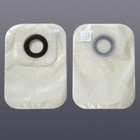 Karaya 5 Colostomy Pouch One-Piece System 12 Inch Length 1-1/2 Inch Stoma Closed End, 3324 - Pack of 30