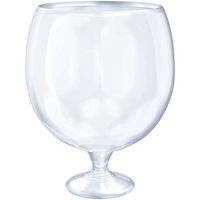 Clear Jumbo Drinking Wine Glass | 135 oz. | Party Supply