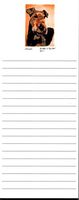 Airedale Magnetic List Pads - Set of 2
