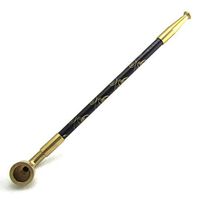 GWJYD Tobacco Bag, Dry Smoky Bag, Traditional Old-Fashioned Smoking Rod, Smoking, Brass, smog, Manual Pipe, Men's Gift, Filter, Dual-use
