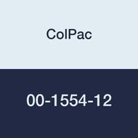 ColPac 00-1554-12 Reusable Neck Black Urethane Cold Packs, 6" Length x 21" Width