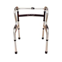 Elderly Walker, Disabled Walker Aluminum Alloy is Stable and Light, Can Be Used for Lower Limb Rehabilitation Exercise The Crowd,A