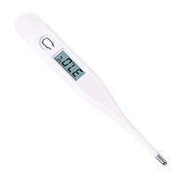 Digital Thermometer, Body Temperature by Oral, Rectal & Underarm-Clinical Professional Thermometer Rapidly Tests Fever for Baby, Child,Adult & Pet (White)