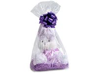 Basket Size 1.2 Mil Cello Bags - Cello Bags 8"x4"x18" Clear Basket Size Cello Bags 1.2 mil (100 Bags) - WRAPS-C8BC