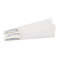 Elements 63 1 1/4 Rice Cones - W Gallery Box - Ultra Thin 1.25 84mm Pre Rolled Cones, 26mm Filter Tips, Natural White Unbleached Unrefined Rolling Papers, Bulk Pack Bundle