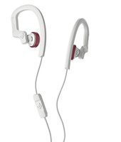 Skullcandy Chops Flex in-Ear Earbud - White/Crimson