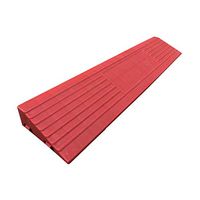 Threshold Triangle Ramps, Indoor Step Pad Baby Carriage Motorcycle Trolley Mat Non-Slip Ramps Vehicle Ramps (Color : Red)
