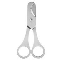 HEEPDD Pocket Cigar Cutter, Best Cigar Stainless Steel Multipurpose Round Head Scissors Best Gift for Men Husband 6.1x2.2x0.2in (No Any Tobacco)