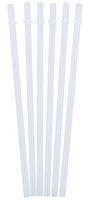Tiki Tumblers Reusable Drinking Straws 6 Piece | BPA Free | Fits Tervis, Signature & Other Tumbler Brands Straws