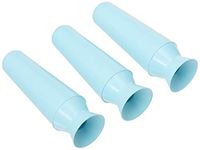 DMV Scleral Cup Large Contact Lens Handler - Inserts and Removes Scleral Contact Lenses and Prosthetic Eyes (Ventless) - Pack of 3 Colors May Vary