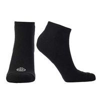 Doctor's Choice Plantar Fasciitis Compression Socks, Arch Support for Men & Women, 10-20 mmHg Compression (Black, Large)