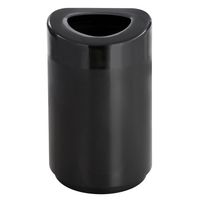 SAF9920BL - Safco 30 Gal. Oval Open Top Receptacle