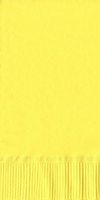 200 Yellow Dinner / Hand Towel Napkins Plain Solid Colors