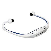 Hitommy Portable Waterproof Running Sport Wireless Tf Card Headphone Mp3 Music Player Usb Cable - Blue
