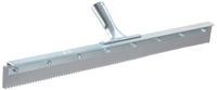 Haviland 01424SE EPDM Rubber Non-Marking Standard Duty Serrated Applicator Squeegee, 24" Length, Gray