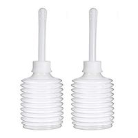 Artibetter 2pcs Women Vaginal Douche Female Enema Bulb Anal Cleaning 180ml