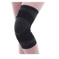 Zipsoft 1PCS Knee Support Professional Protective Sports Knee Pad Breathable Bandage Knee Brace Basketball Tennis Cycling (Black,M)