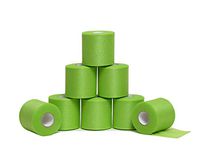 HealiT PRO-Foam™ 2.75" Performance Athletic Foam Prewrap - Professional Sports Pre Wrap Athletic Tape - Perfect for Taping Wrist & Ankles - Provides Amazing Knee Support - Green - 8 Pack