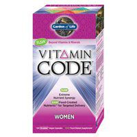 Vitamin Code Women's Raw Multi By Garden Of Life - 240 Vegetarian Capsules ( Multi-Pack)