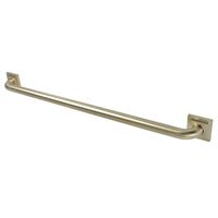 Kingston Brass DR614327 Claremont 32" Decorative Grab Bar, Brushed Brass