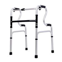 SNLY Dual Riser Folding Unwheeled Walking Frame,Adjustable Foldable Walking Rehabilitation Equipment - Guaranteed Longevity & Superior Support for Seniors