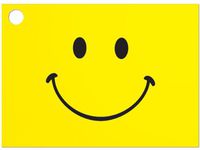 All Occasion Theme Gift Tag - Pack of 6 - Smiley