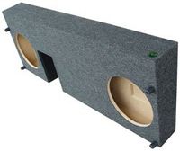 Audio Enhancers TOYT180C12 Carpeted Subwoofer Box, Compatible with Tacoma Trucks