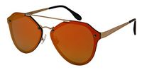 Edge-I-Wear Classic Aviator w/Flat Mirrored Lens 5120-FLREV-2(MG.rrev)