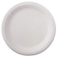 Classic Paper Dinnerware, Plate, 9 3/4\ Dia, White, 125/Pack, 4 Packs/Carton"