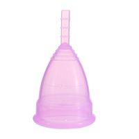 Cigooxm Reusable Silicone Menstrual Cup Period Soft Cups Small Large Size Optional