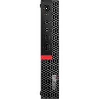 Lenovo ThinkCentre M920q 10RS0013US Desktop Computer - Intel Core i7 (8th Gen) i7-8700T 2.40 GHz - 8 GB DDR4 SDRAM - 256 GB SSD - Windows 10 Pro 64-bit (English) - Tiny - Raven Black - Wireless LAN -