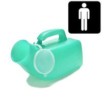 Wpmlady 1200ML Male Urinal, Portable Male Urinal Bottle, Emergency Men Urinal Pee Potty with Lid for Hospital, Car Travel, Outdoor Camping, Traffic Jam