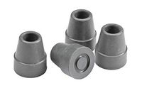 Moore Medical Quad Canes Cane Tips 1/2 - Pkg of 4