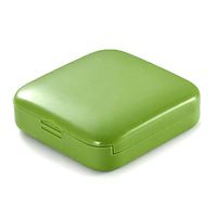 yodaliy Pill Box Tablet Splitter Medicine ABS Travel Case Cartoon Compartment Organizer Container Health Care 2 Grid Dispenser