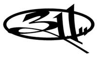 311 Rock Band - Sticker Graphic - Auto, Wall, Laptop, Cell, Truck Sticker for Windows, Cars, Trucks