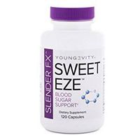 Blood Sugar Support Slender FX Sweet EZE - 120 CAPS - 2 Pack