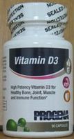 Progena Meditrend - Vitamin D3 (as Cholescalciferol) 1000IU 90c