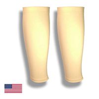 iM Sports SKINGUARDS Skin Protection Calf Leg Sleeves + Covers Up Thinning Skin + UV Protection - Unisex + Made in USA - Light Skin Tone - Medium/Large - Pair