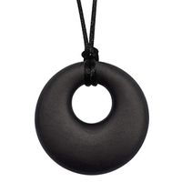 Munchables Sensory Chew Necklace - Pearl Yummy-Gummy (Pearl Black)