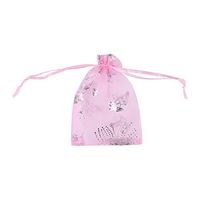 25PCS Butterfly Drawstring Organza Jewelry Pouches Wedding Party Christmas Favor Gift Bags 9cmx12cm