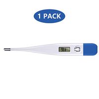 1 Pack Digital Thermometer for Fever, Rectal Armpit and Oral Thermometer for Babies Adults, Accurate and Fast Reading Thermometer