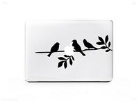 3 Birds Sitting on Branch Sticker Decal For MacBook Pro 13" 15" 17" Universal Sticker. 6 Year Guarantee