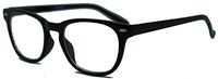 In Style Eyes Relaxed Classic BiFocal Reading Glasses Black 1.25