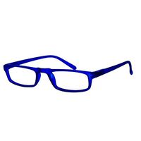 OCCI CHIARI Womens Rectangular Reading Glasses TR90 Thin Lightweight Reader (Blue,2.25)