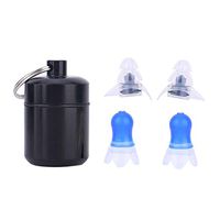 Noise Reduction Ear Plug,Sleeping Earplug Sleeping Ear Plugs, Ultra Soft Noise Reduction earplugs for Normal and Small Ears for Side Sleepers, snoring, Travel, Safety (Black)