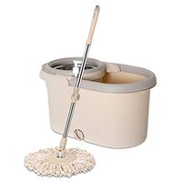 Cleaning Tools Spin mop Mop Bucket Set vileda mop and bucket set multipurpose mop wet and dry mop bucket (Color : White, Size : 47.52825.5cmcm)
