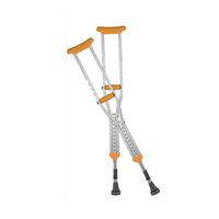 Home-Canes III- Walking Sticks Disabled Walking Sticks Thicker Elderly Pedestrians Non-slip Height-adjustable Anti-skid And Shockproof Arm Medical Walking Stick (Color : Two support)
