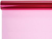 Pack Of 1, 40" x 100' Solid Pink Cello Roll 1.0 Mil For Valentine, Easter And Baby Gift Baskets Made In Usa